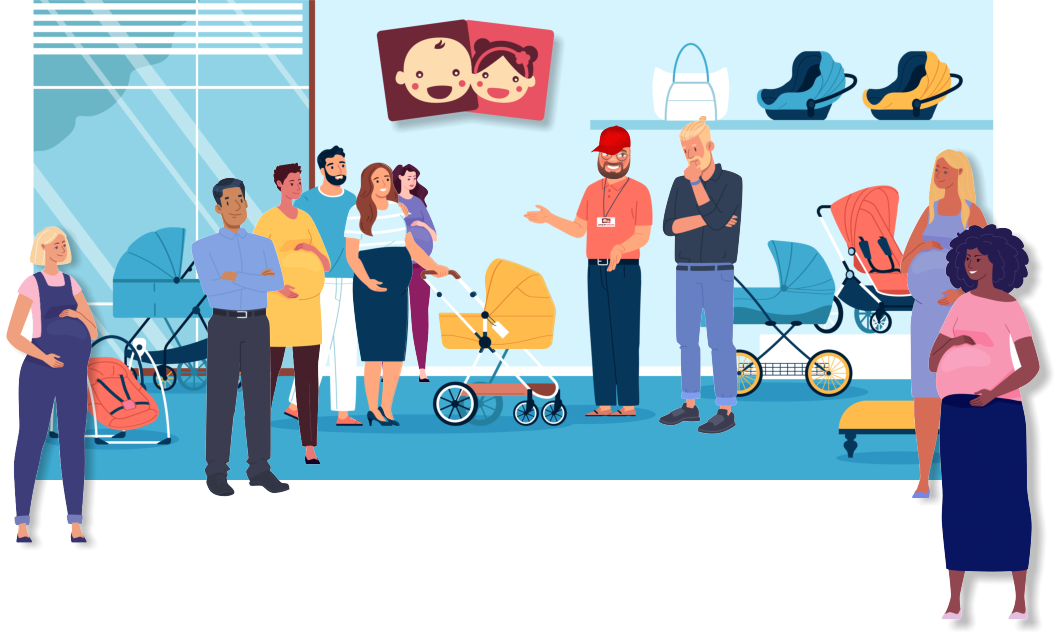 Mejor Atención Tiendas Bebés charla de cochecitos y sillas de auto en pequeneques